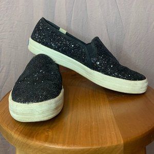 Keds x Kate Spade New York Double Decker Glitter, Size 6